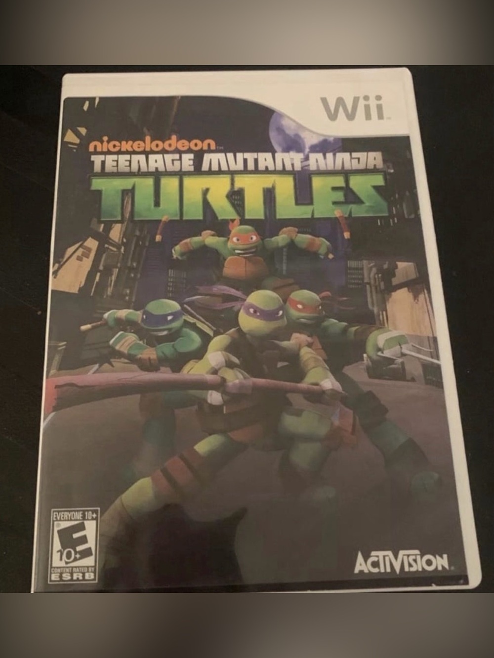 Nickelodeon Teenage Mutant Ninja Turtle Wii Game 2013 Tested & Working